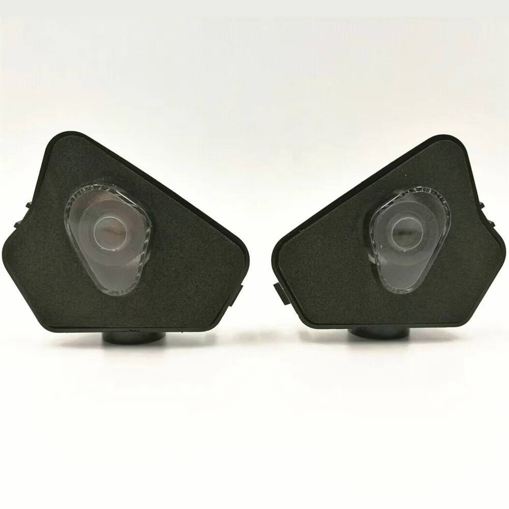 

Fuleem 2PCS Side Rear View Mirror Puddle Lights Ghost Shadow Welcome Logo Projector LED Light for Mercedes-Benz Series 2007-2018