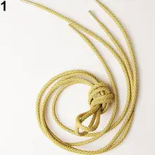 Мужчины и женщины отражающий круглый туфли с веревками шнурки прочные Беговые спортивные шнурки подарок