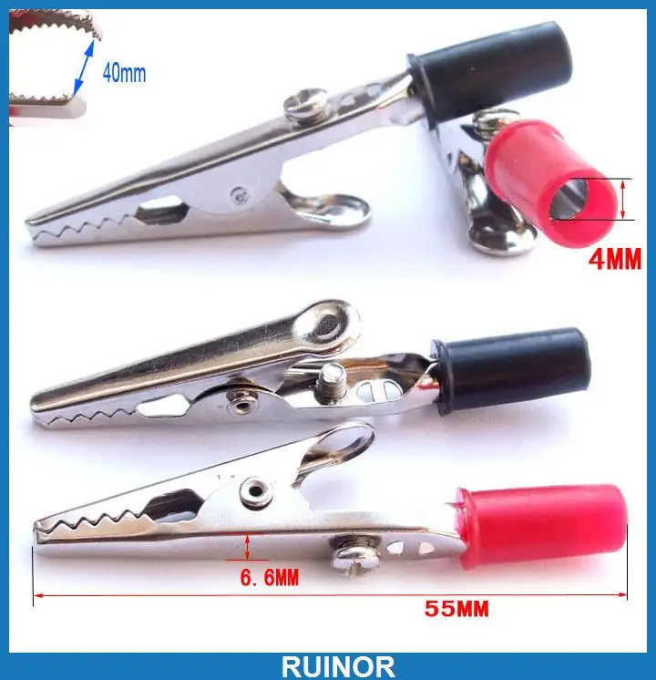 IGNPION 5pcs 4mm Câble De Test En Silicone Souple Banane à Fiche Banane - Foto 8