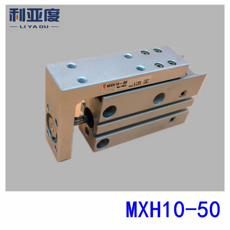 

SMC type MXH10-50 pneumatic slider (linear guide) slide cylinder Bore Size 10mm Stroke 50mm