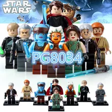 80 шт. pg8034 Звездные войны один Подлинная 75013 рыцаря падаван здания Конструкторы Дети Рождество подарок Игрушечные лошадки