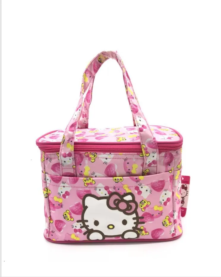 HelloKitty портативный наплечная сумка обед мешок из еда мешок yey-1907 - Цвет: 451907