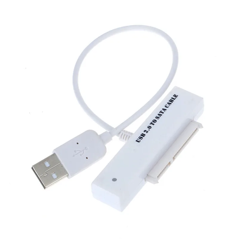 

Reliable 23cm  USB 2.0 To SATA 7+15 Pin 22P Adapter For 2.5 Inch HDD Hard Disk Drive