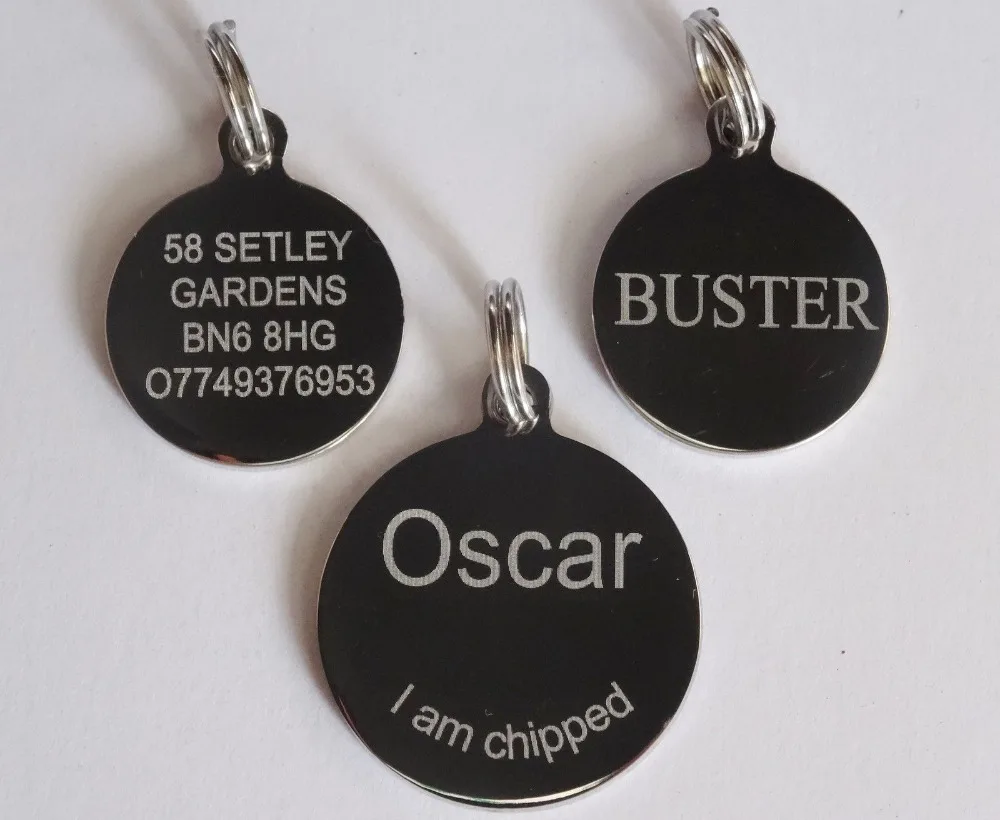 cheap Stainless Steel Dog Tag low price Pet ID Tag Dog Disc