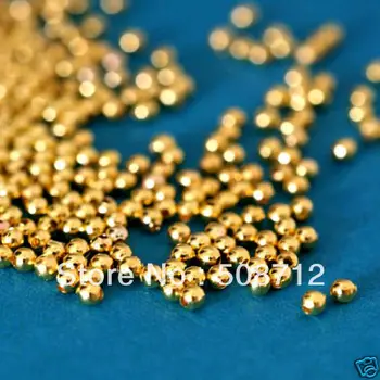 

Free shipping!!!!! wholesale 2000pcs golden plated Rondelle Crimp Copper End Spacer Beads 2.4mm