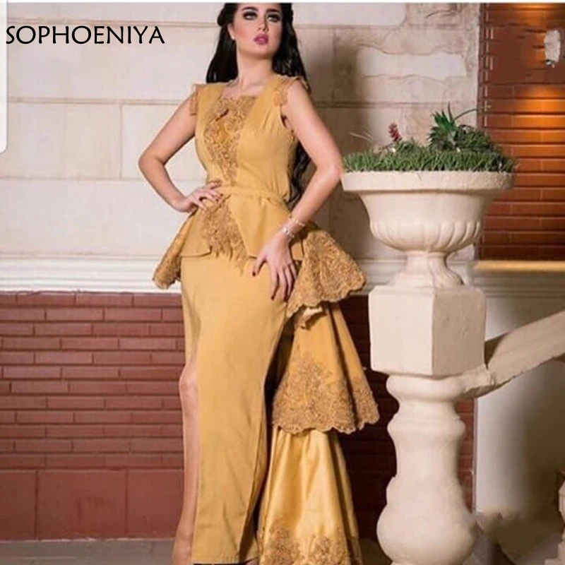 New-Arrival-Gold-evening-dress-2019-Beaded-Lace-evening-dresses-Dubai-Arabic-Evening-gowns-abiye-formal (2)