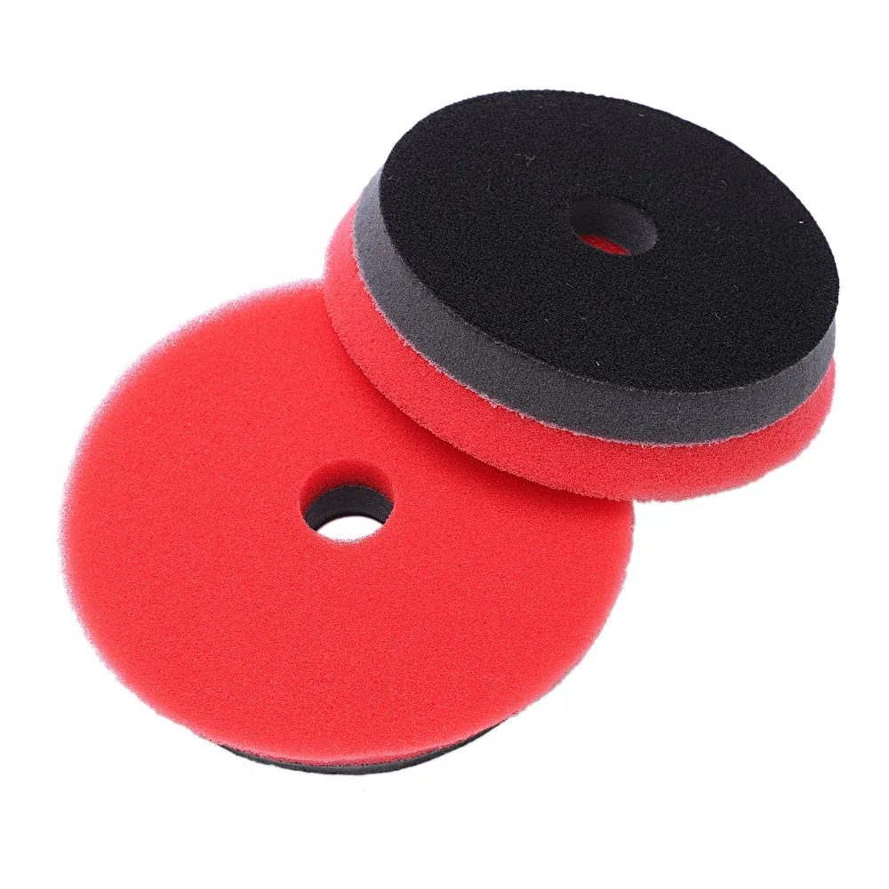 

2 Pcs/Set 6 inch 150mm Compound Polishing Pads Buffing Buffer Pads Sets For DA / RO Dual action Car Polisher Sander