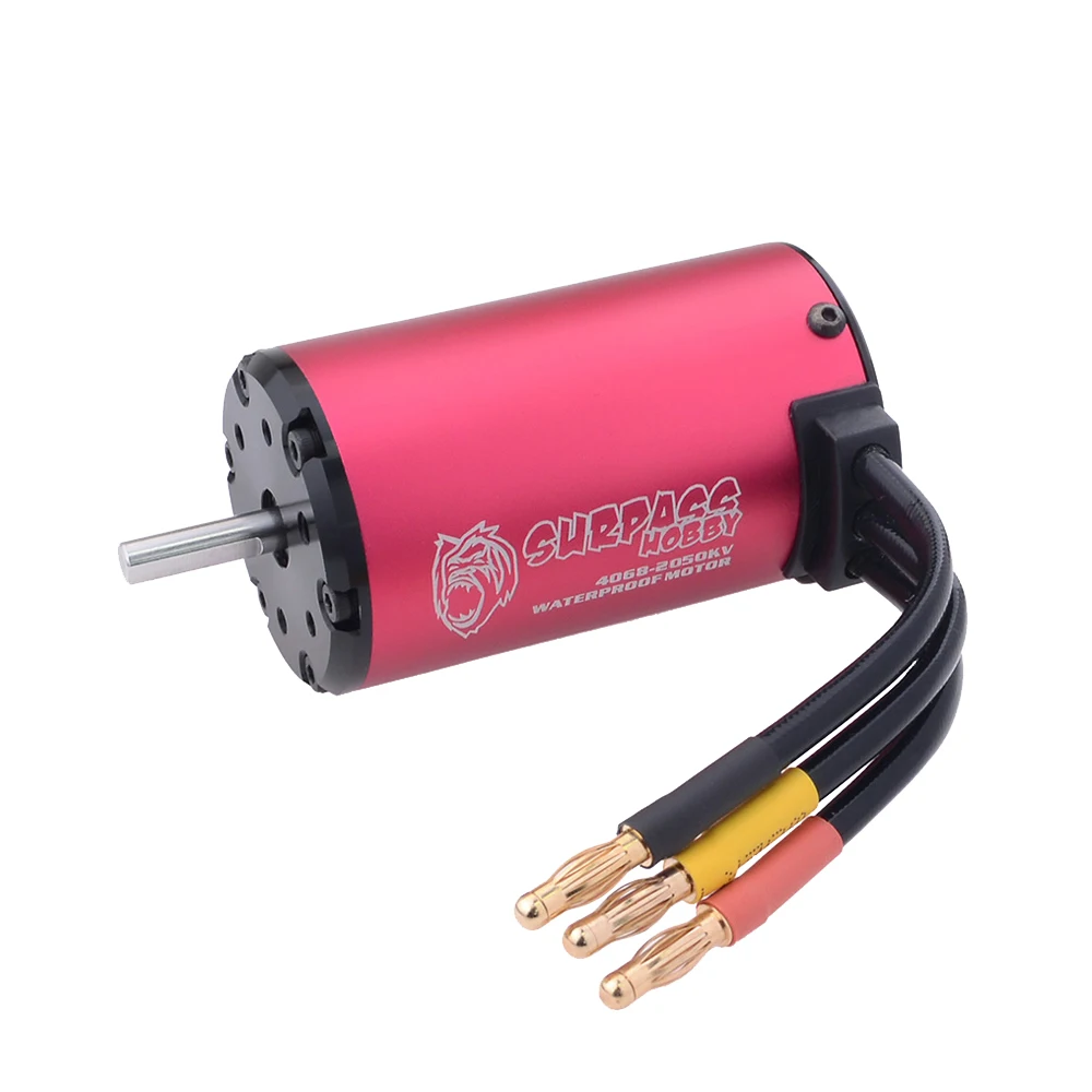 SURPASS HOBBY 4068 2050KV 2650KV металлический бесщеточный мотор водонепроницаемый