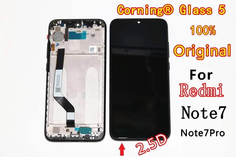 

For Xiaomi Redmi Note 7 LCD Display Screen Touch Digitizer Assembly Redmi Note7 Pro Display LCD 10 Touch Repair Parts