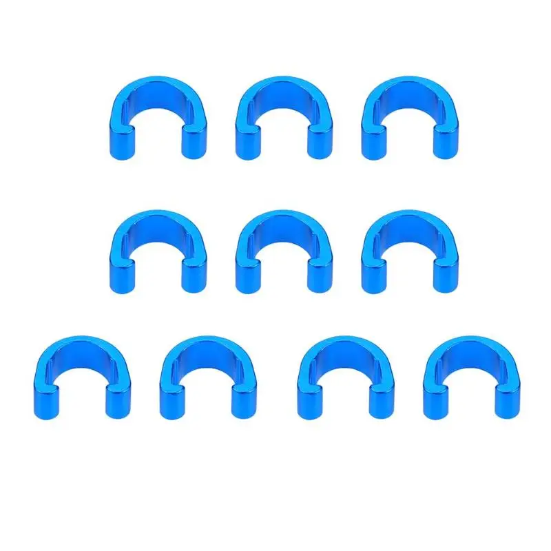 

10pcs Bike Bicycle C-Clips Buckle Hose Brake Gear Cable Housing Guide aluminum alloy ultralight mountain bike brake line buckle