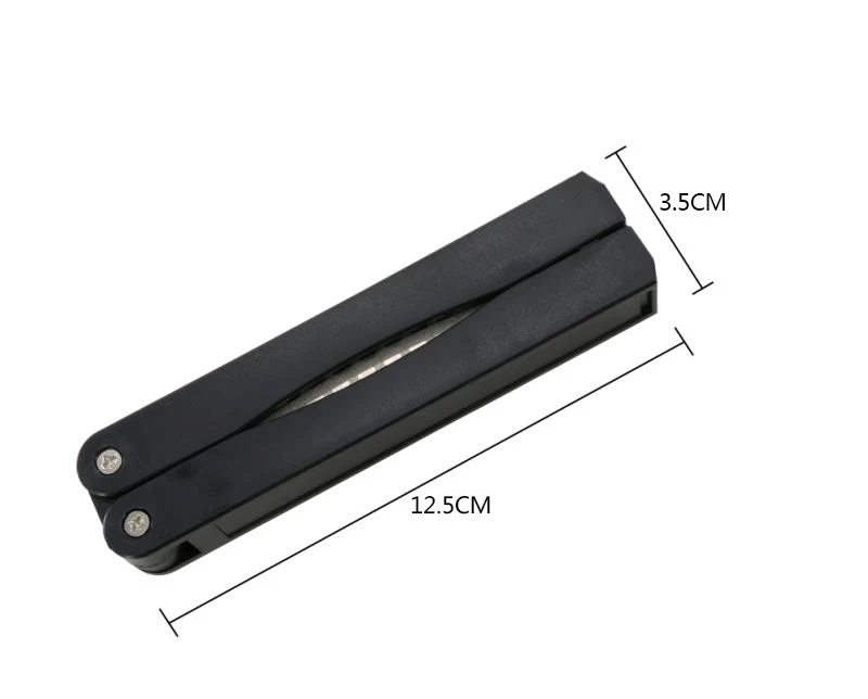 DMD Алмазная Портативная Складная точилка двухсторонний карманный нож точильный камень Инструменты для ремонта на открытом воздухе LX1202