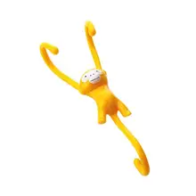 

5PCS Monkey Hang Hook Multifunction Hanger Clothing Holder dishcloths bag or clothing holder Kitchen Bathroom organizer S3
