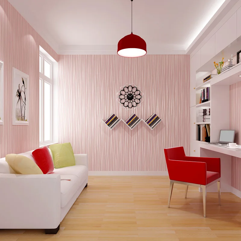 Modern Self-adhesive Non-woven 3D Environmentally Wallpaper For Bedroom Living Room Kitchen Cabinets Wardrobe Decor Wall Paper | Дом и сад