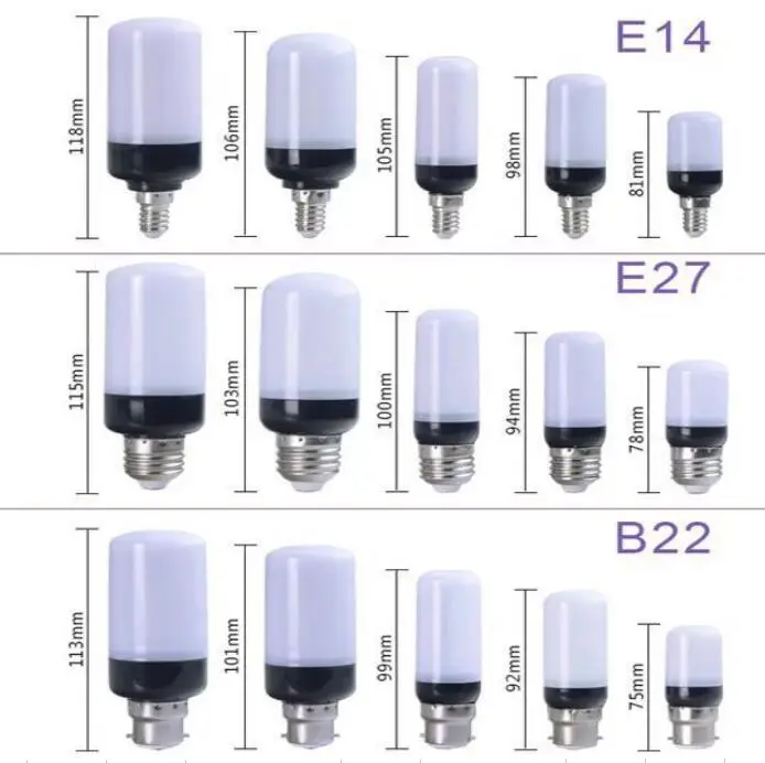 Светодиодный светильник-Кукуруза E27 E14 5736 SMD 12 Вт 9 Вт 7 Вт 5 Вт 3 Вт 20 30 46 81 100 светодиодный s 220 В Светодиодный прожектор без мерцания