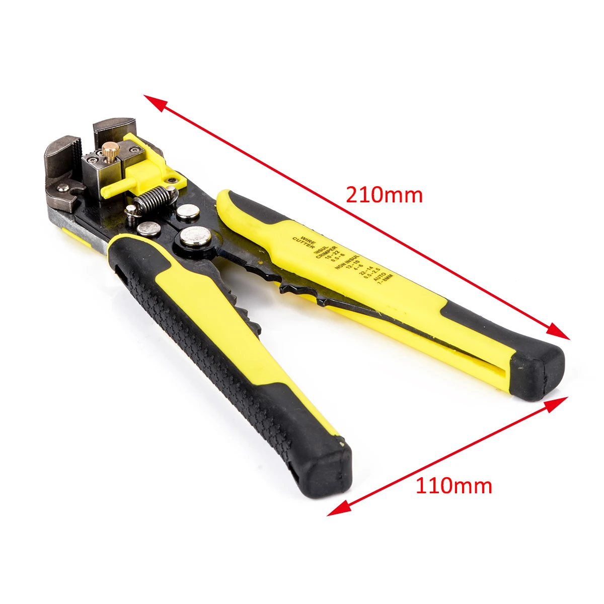 1pc Automatic Electrical Cable Wire Cutter Stripper Crimper Pliers Terminal Tool AWG24-10 0.2-6.0mm2
