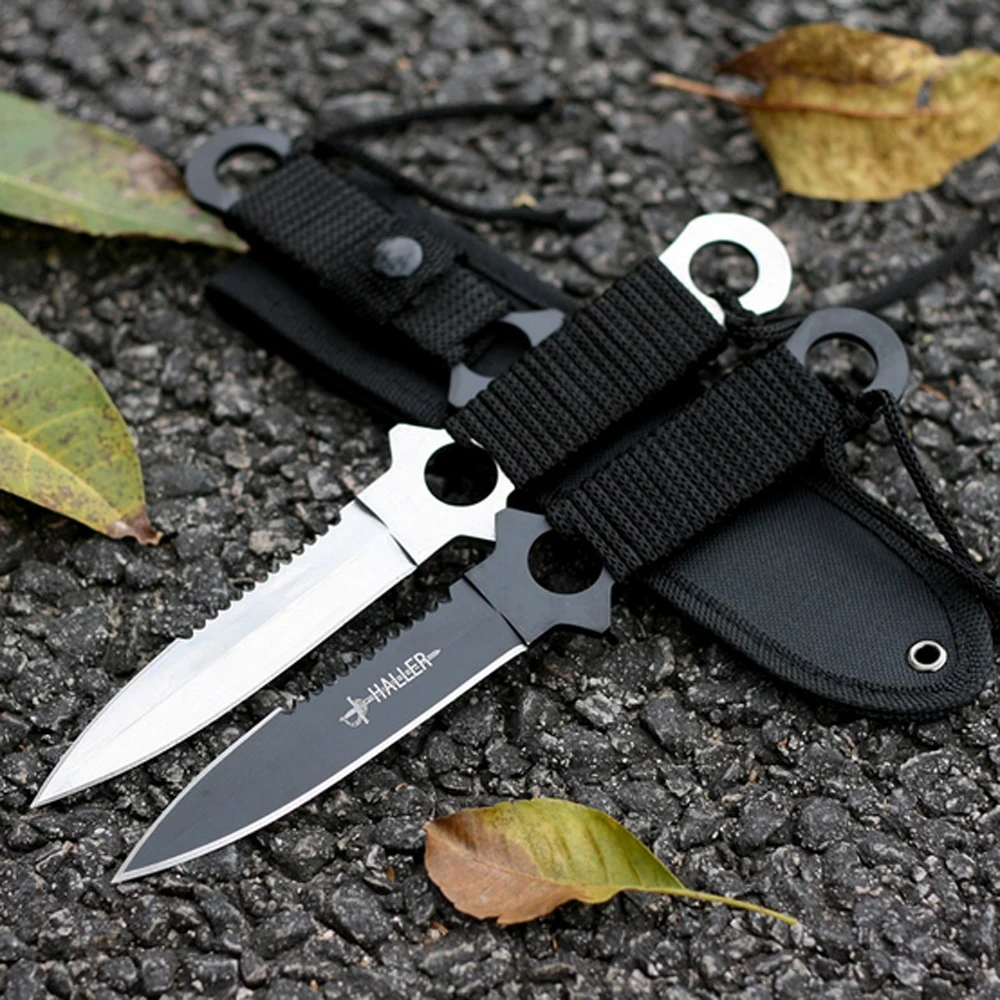 USA Diving Knife Fishing Tackle High Hardness Tartness Fixed Blade