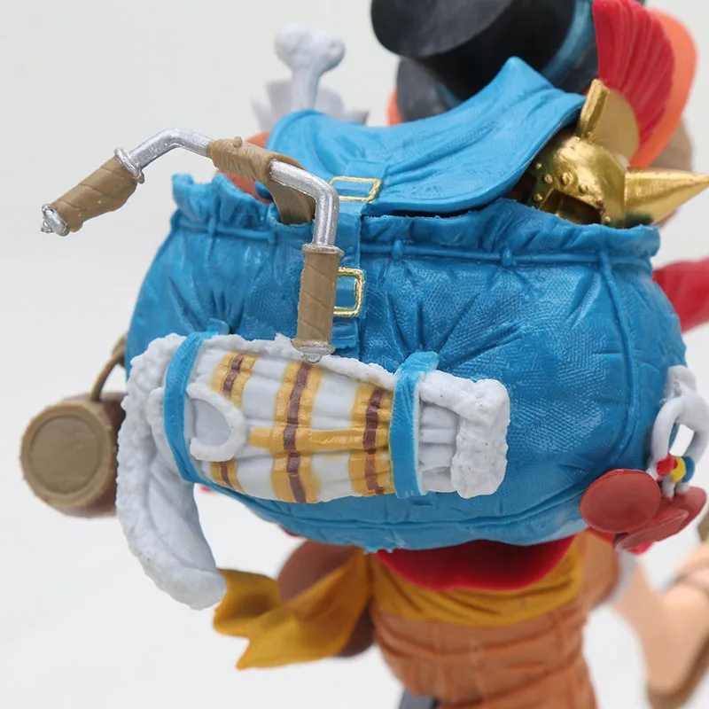 Luffy With 3 Hats Ace Hat Sabo Hat 