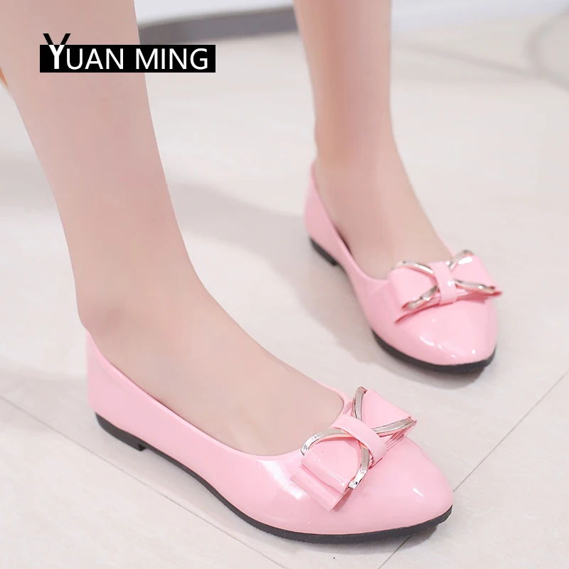 

YUANMING Women Flats Spring Autumn Summer Female Casual Shoes Ladies Platform Flats PU Leather Fashion for Women Shoes