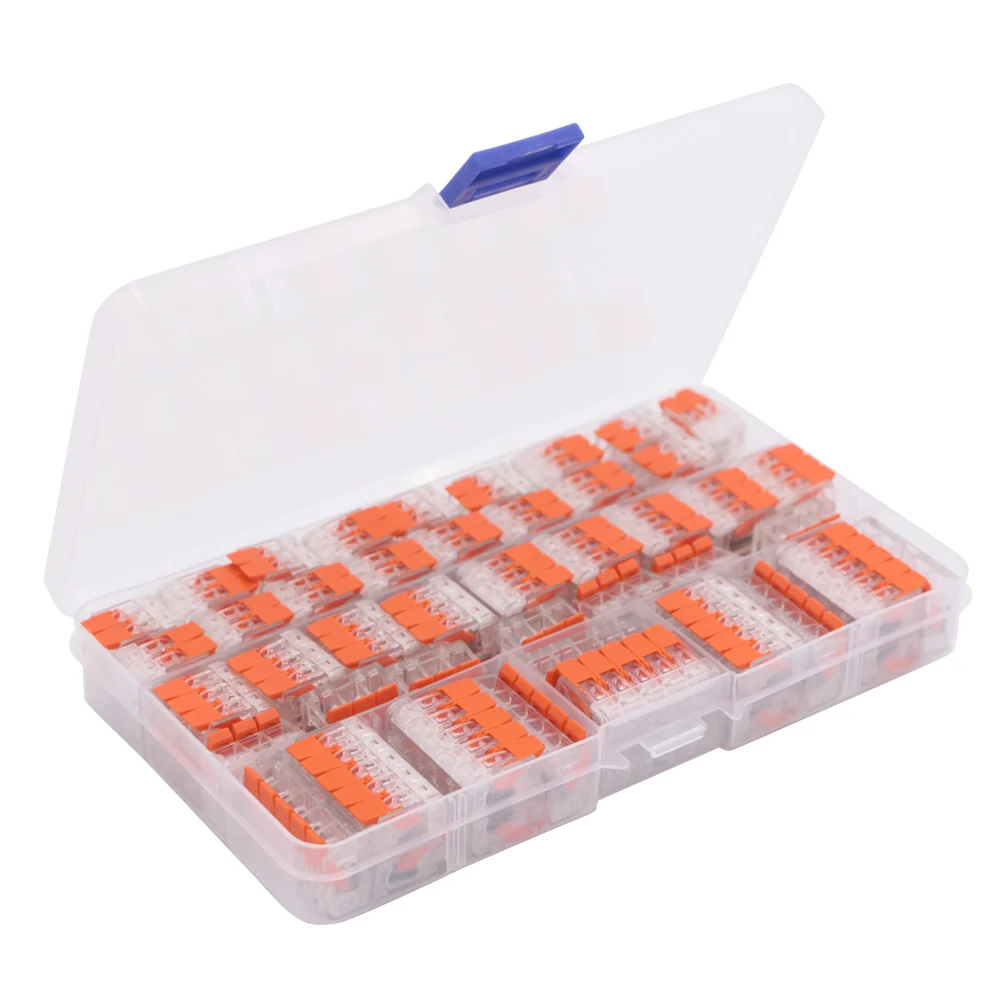 

75Pcs/Set Splicing Conductor Terminals Connectors Assortment Pack PAK55