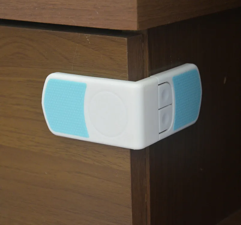 

Safety 10 pcs Cabinet Drawer Cupboard Refrigerator Toilet Door Closet Plastic Lock Baby Safety LockCare Child Safety ER038