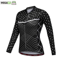 WOSAWE Women’s Cycling Jersey comfortable female Bicycle clothing Mountain Bike Ropa Ciclismo Sports Wear motorcycle Jersey