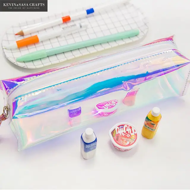 Iridescent Laser Pencil Case Quality PU School Supplies Stationery Gift Pencilcase School Cute Pencil Box School Pencil Bag cheap KEVIN SASA CRAFTS 3 years old LD149 Iridescent Laser PU Spring Summer Autumn Winter As photo showed 19*7cm 0 040kg Iridescent Laser Pencil Case Quality PU School Supplies Stationery Gift Pencilcase School Cute Pencil Box School Pencil Bag cheap KEVIN SASA CRAFTS 3 years old LD149 Iridescent Laser PU Spring Summer Autumn Winter As photo showed 19*7cm 0 040kg