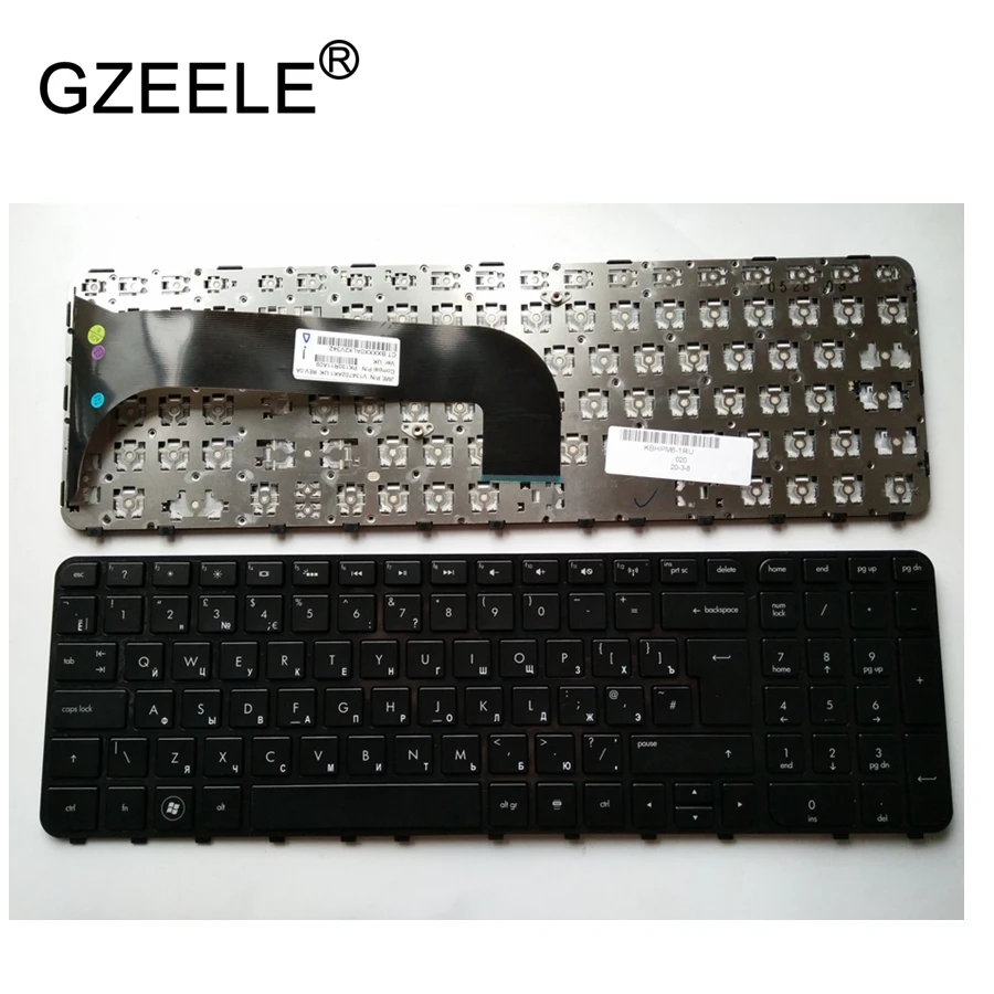 

GZEELE Russian Laptop keyboard FOR HP ENVY m6-1000 m6-1100 m6-1200 PK130U92B06 699851-251 698401-251 RU without frame black NEW
