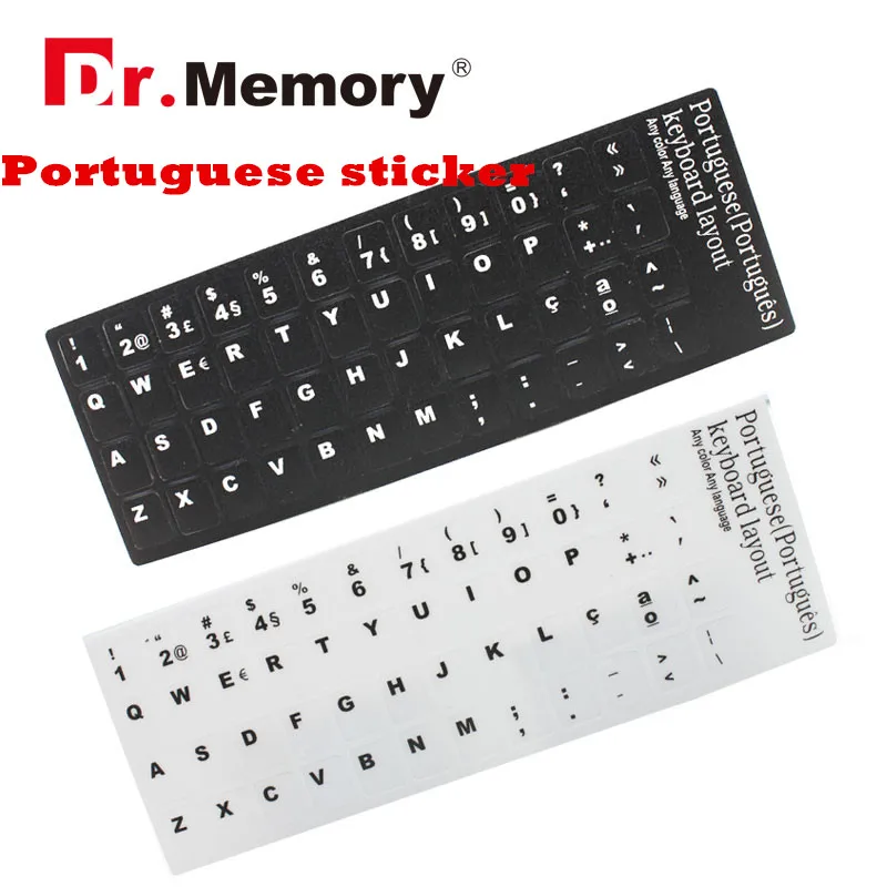 Portuguese stickers laptop keyboard film PO language