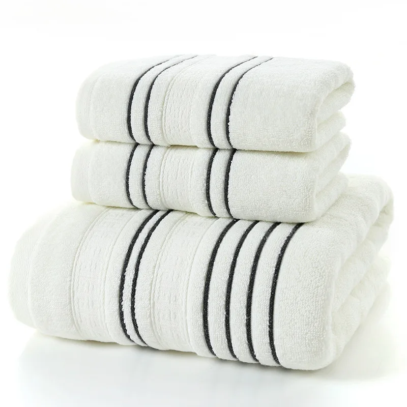 Набор из 3 предметов, серый хлопковый набор полотенец для мужчин, toalla, 2 шт., полотенце для лица, полотенце для рук, 1 шт., банное полотенце для кемпинга, полотенце для душа, s, ванная комната