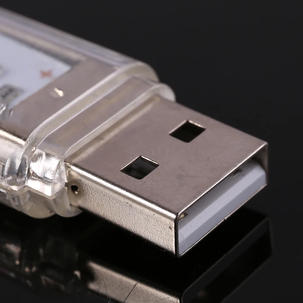 Портативный брелок 3 светодиодный белый ночной Светильник USB power U диск форма лампы W/крышка яркий светильник Новинка