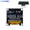 Желтый синий модуль OLED-дисплея 0,96 дюйма, серийный IIC 128X64 I2C SSD1306 12864 плата с ЖК-экраном GND VCC SCL SDA для Arduino STM32 ► Фото 2/6