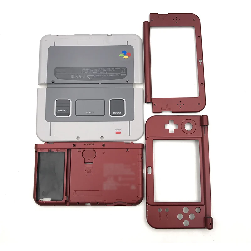 Для новых 3dsxl LL чехол для nintendo new 3DS LL SNES Ограниченная серия чехол Замена Полный корпус Оболочка Чехол