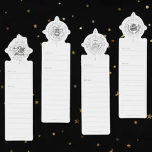 30 Pcs/pack Cartoon Bookmark Broken Debris Paper Landscape Paintings Bookmark book Marks for Books Gift Stationery