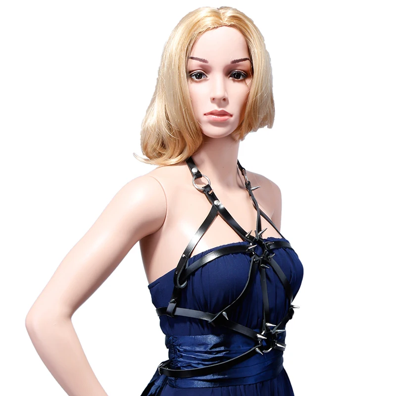 DARK STYLE harness harajuku RIVETS female designer belts high quality