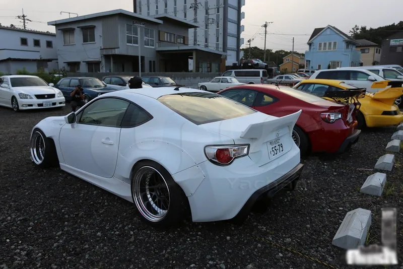GT86 FT86 ZN6 FRS BRZ ZC6 Greddy X Rocket Bunny Ver.2 Style Rear Spoiler Wing CF (10)