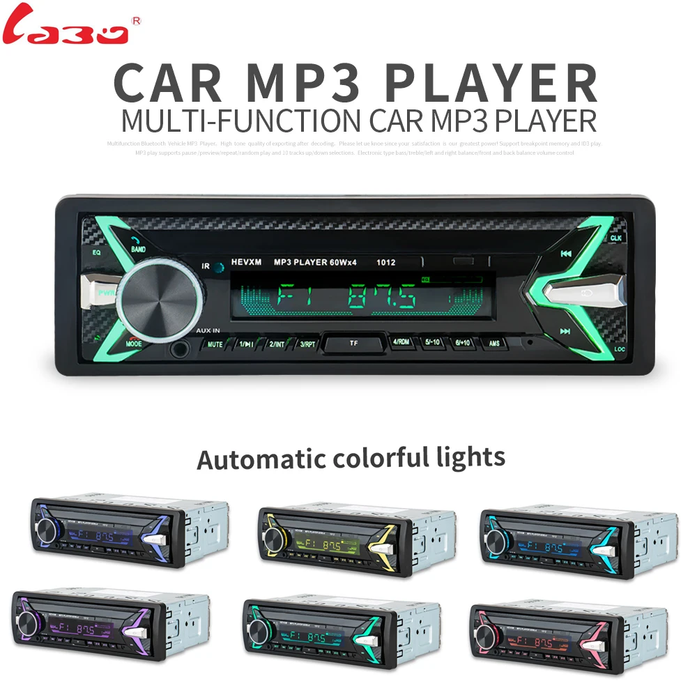LaBo New 12V font b Car b font audio stereo font b Car b font font