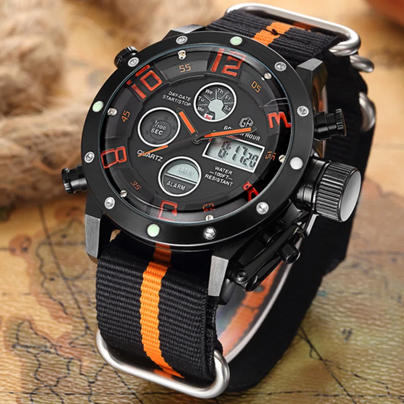 Спортивные Наручные Часы Montre Homme мужской часы Relogio masculino Мужская Лидирующий бренд