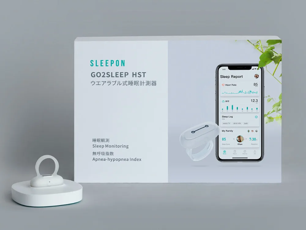 SLEEPON GO2SLEEP, смарт-кольцо для сна, фитнес-трекер, пульсометр, измеритель уровня кислорода в крови, кольцо SPO2, многофункциональные умные слипоны