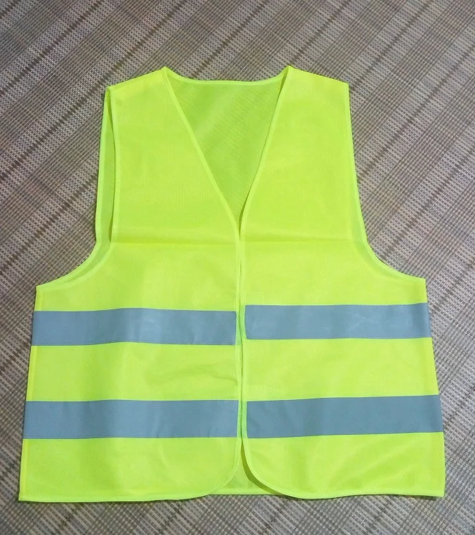 High visibility Warning reflective safety vest Construction traffic