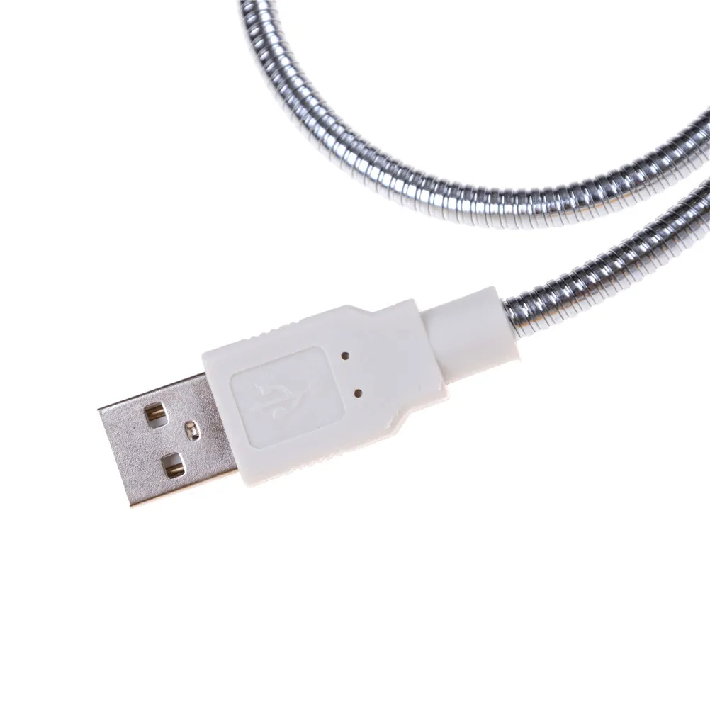 1 шт. Mini USB гаджет гибкий светодиодный свет USB Время Вентилятор часы настольные часы прикольный гаджет время Дисплей Новинка освещение