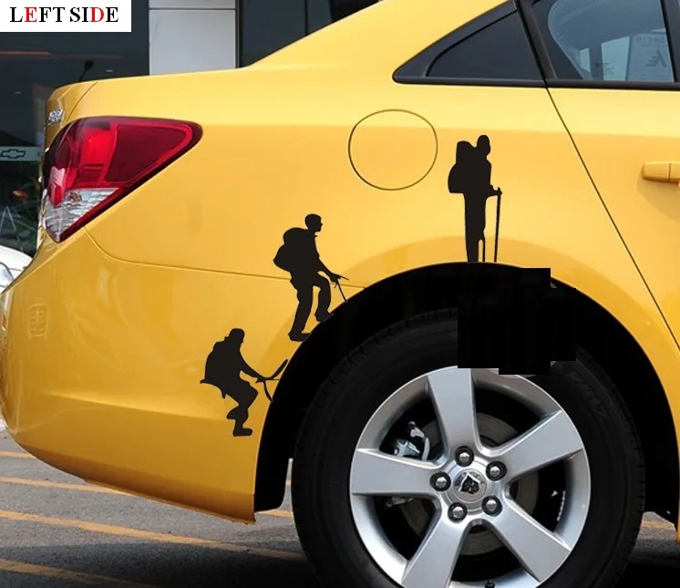 

LEFT SIDE Car Stickers Climber Waist Line Color Stick Personalized Door Reload Car Styling Exclusive Custom Models Decoration