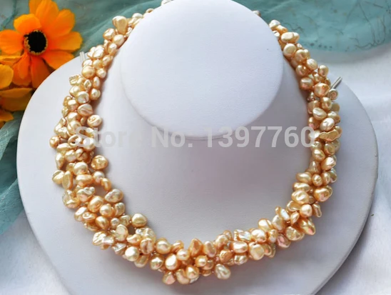 

Miss charm Jew.319 66 inch 11-12mm round Black freshwater pearl necklace AAA