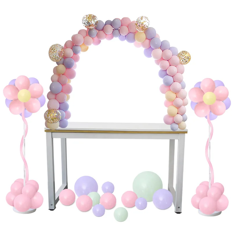 Регулируемый Настольный Шар АРКА наборы DIY День рождения Свадебные украшения шары колонна-подставка шариковая цепь поставки