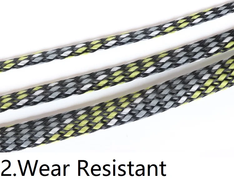 Красочные 4 мм 8 мм 12 мм плетеный кабель рукав PP Conton PET пряжа смешанные расширяемые гибкие изоляционные линии протектор провода обёрточная оболочка