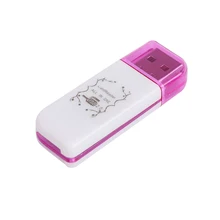 Lector de tarjetas 4 en 1, USB 2,0, multipuerto, lector de tarjetas para TF/MMC/MS/M2, para portátil, escritorio, Notebook, lector de tarjetas USB 2,0