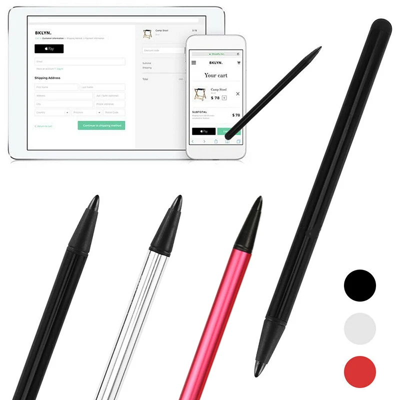 Simple Dual-Use Touch Screen Pen Capacitive Screen Resistive Screen Dual-use Touch Pen Navigation Mobile Phone Universal Stylus