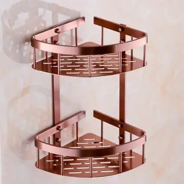 Dofaso Bathroom Accessories Corner Shower Chrome Bronze Shelf Dofaso Bathroom Accessories Corner Shower Chrome Bronze Shelf Bath Room Bracket On Wall Decorative Rack In Shelves From Home