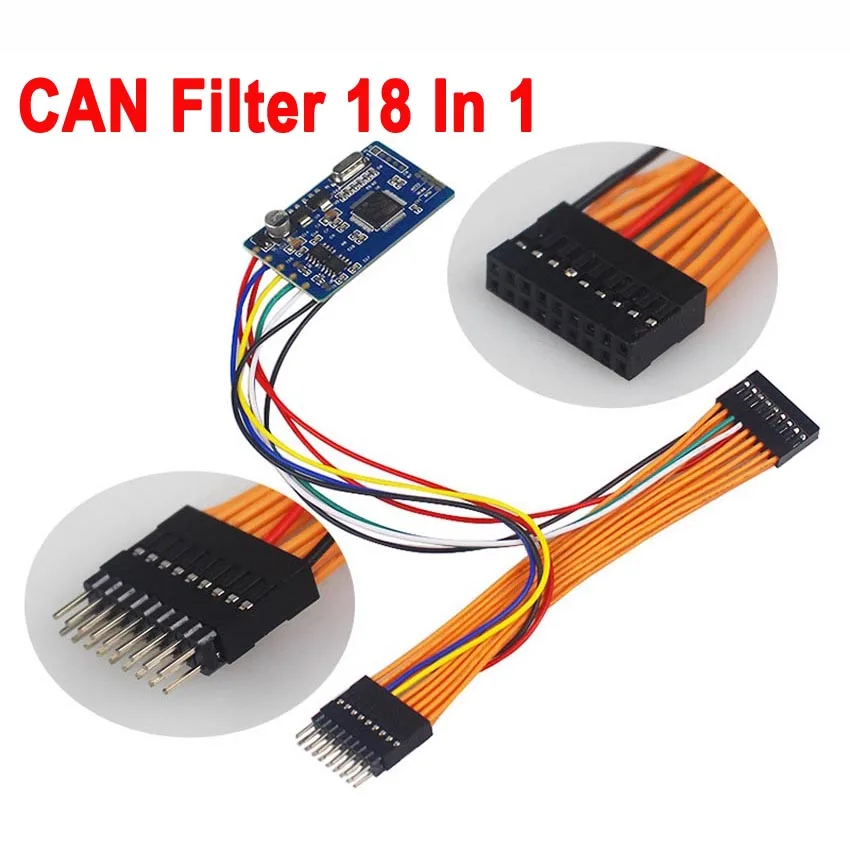 

New Car Diagnostic tool MB CAN Filter 18 In 1 Odometer Adjustment Universal CAN Filter for Benz for BMW Vehicles Free Shipping