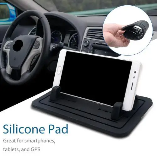 Group Vertical Silicone Phone Pad Non-slip Dash Mat Mobile Phone Mount Holder Cradle Dock for Phone Universal for Tablets d20