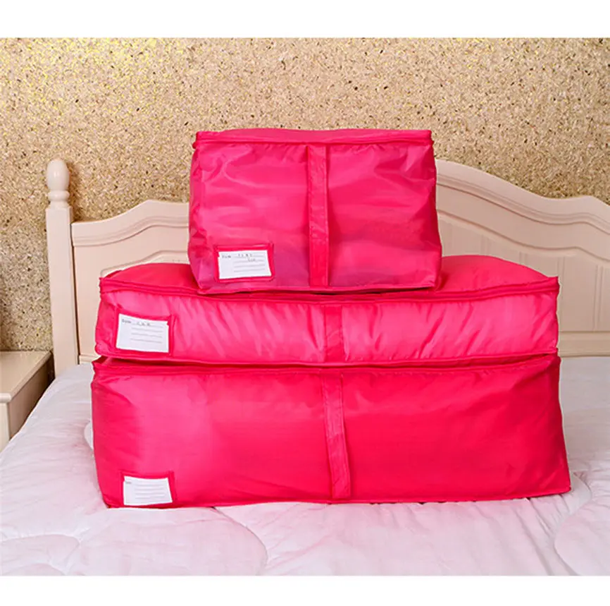 3 pcs Clothes Quilt Bedding Duvet Zipped Handles Laundry Pillows